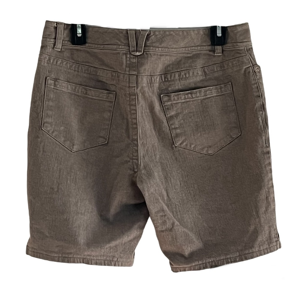 Elephant-Hide Texture Hiking Brunch Business-Casual Window-Shopping Shorts NWOT